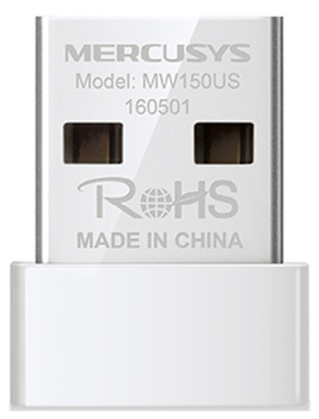 Сетевой адаптер Wi-Fi 150Мбит/сек. Mercusys "MW150US" 802.11b/a/g/n