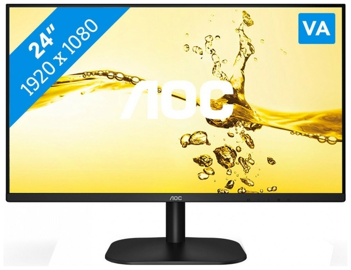 Монитор 23.8" AOC "24B2XHM2" 1920x1080, черный