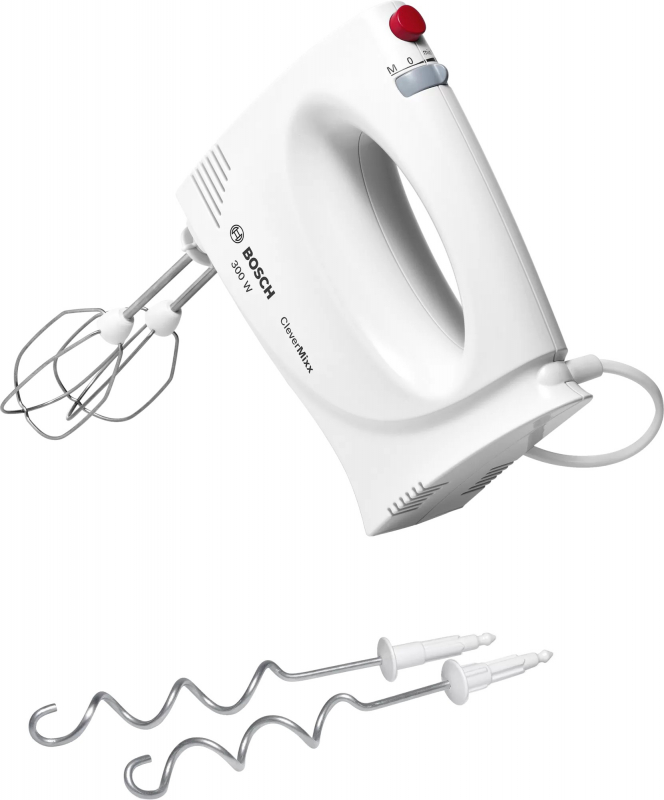 Миксер Bosch "CleverMixx" MFQ3010, ручной, белый