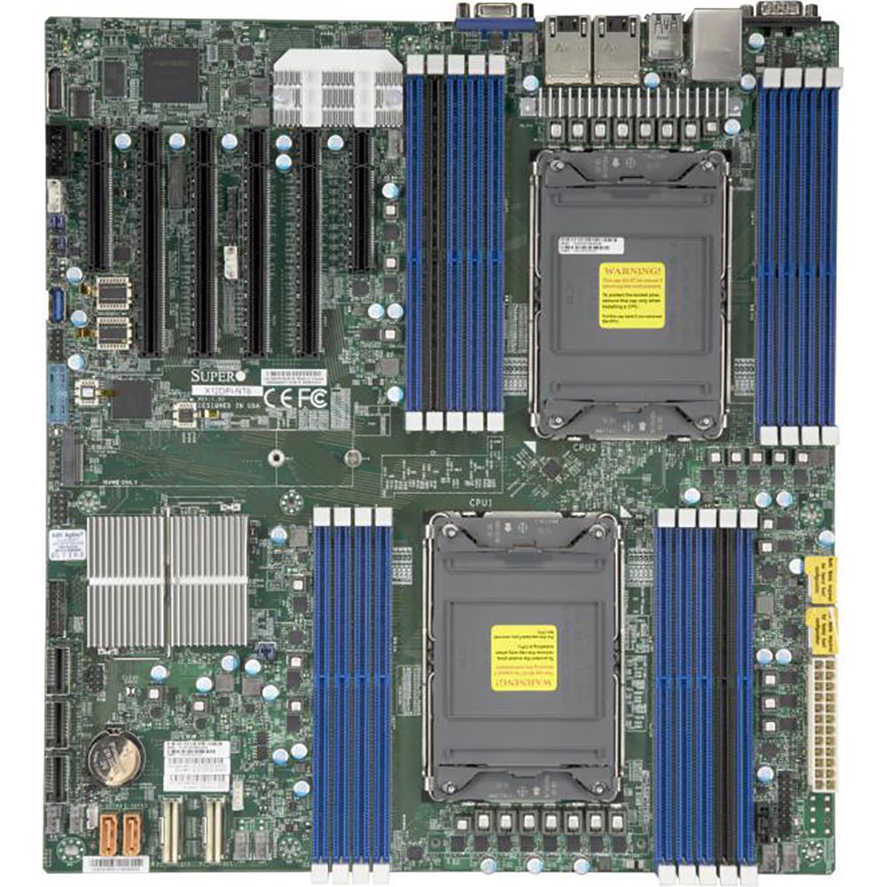 Серверная материнская плата 2xSocket4189 Supermicro "X12DPI-NT6"